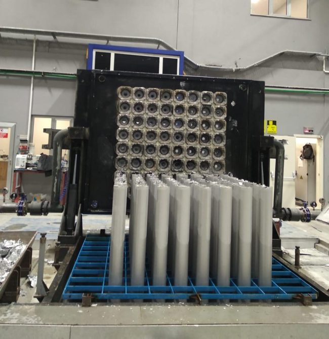 Aluminyum Döküm Hattı Projemiz