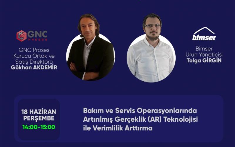 Bakım ve Servis Operasyonlarında AR Teknolojisi ile Verimlilik Artırma Bakım ve Servis Operasyonlarında AR Teknolojisi ile Verimlilik Artırma