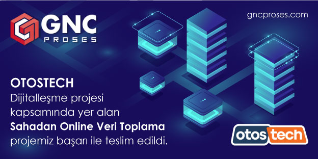OTOSTECH Dijitalleşme projesi kapsamında yer alan Sahadan Online Veri toplama projemiz başarı ile teslim edildi.